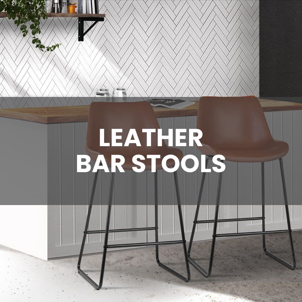 Leather Bar Stools