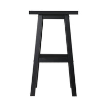 Load image into Gallery viewer, Baron Wooden Counter Stool Backless (Set of 2) Black 66cm