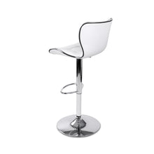 Load image into Gallery viewer, Ruby Leather Bar Stool Swivel (Set of 2) White