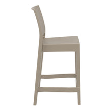 Load image into Gallery viewer, Outdoor Bar Stools - Canyon Outdoor Counter Stool Taupe 65cm