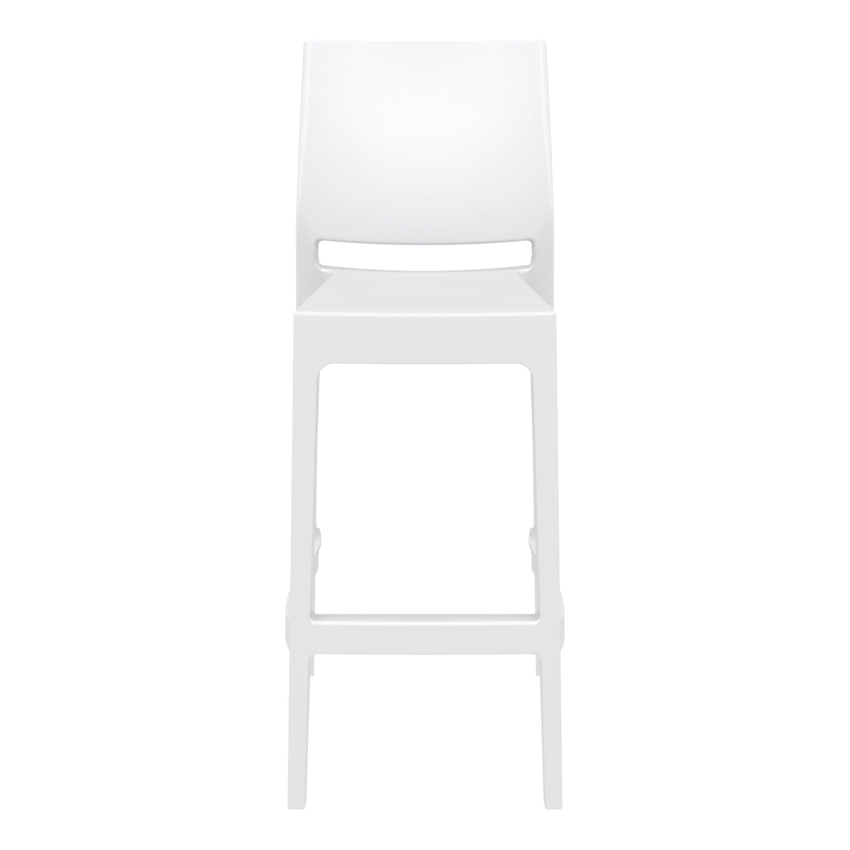 Buy Canyon Outdoor Bar Stool White 75cm Bar Stool Home