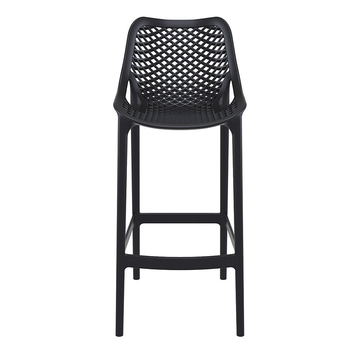 Bar Stools - Aero Outdoor Bar Stool Black 75cm