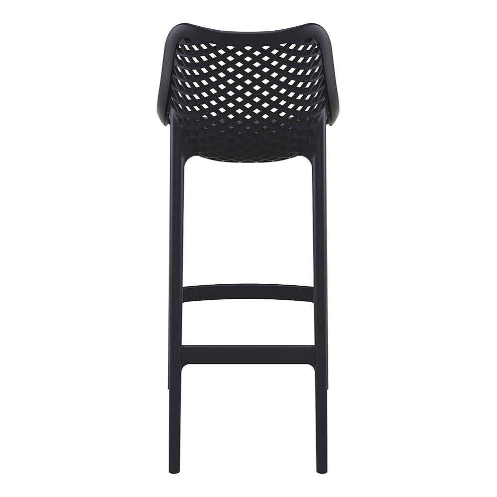 Bar Stools - Aero Outdoor Bar Stool Black 75cm