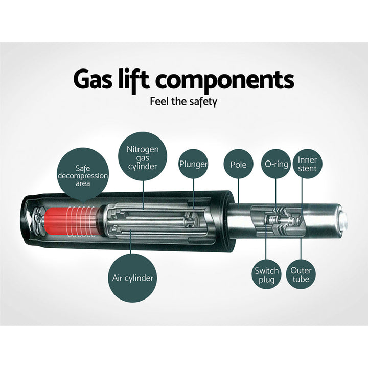 Bar Stools - Chloe Leather Bar Stool Vintage Swivel (Set Of 2) Grey