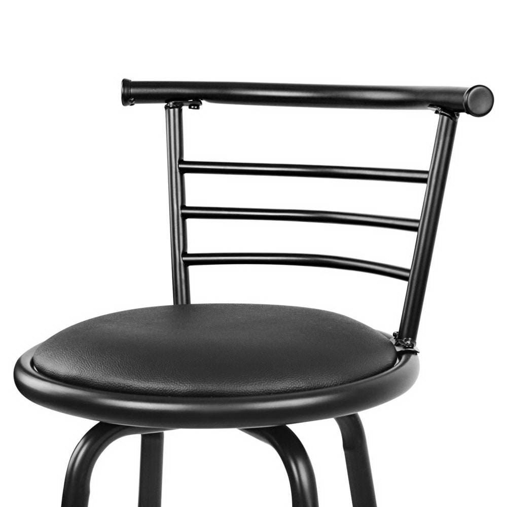 Black metal bar stools set of 4 best sale
