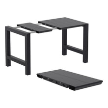 Load image into Gallery viewer, Outdoor Bar Table Sets - Chicago + Aero Outdoor Bar Set (5 Piece) Black