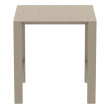 Load image into Gallery viewer, Bar Tables - Chicago Outdoor Bar Table Taupe 106cm