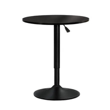 Load image into Gallery viewer, Bar Tables - Oden Adjustable Height Gas Lift Bar Table Black