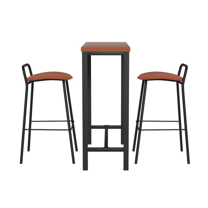 Artiss Bar Table and Stools Set Dining Desk Kitchen Chairs Cafe Pub