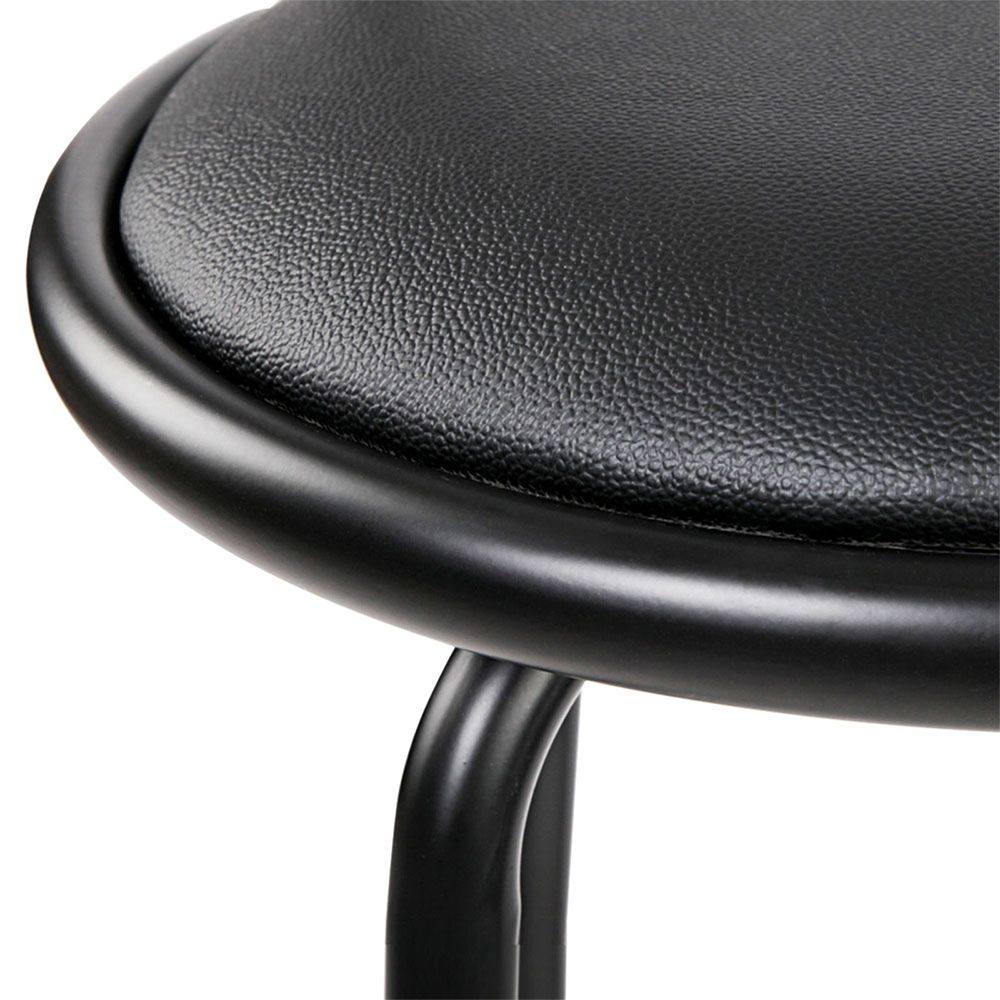 Scarlet Industrial Bar Stool (Set of 2) Black 75cm