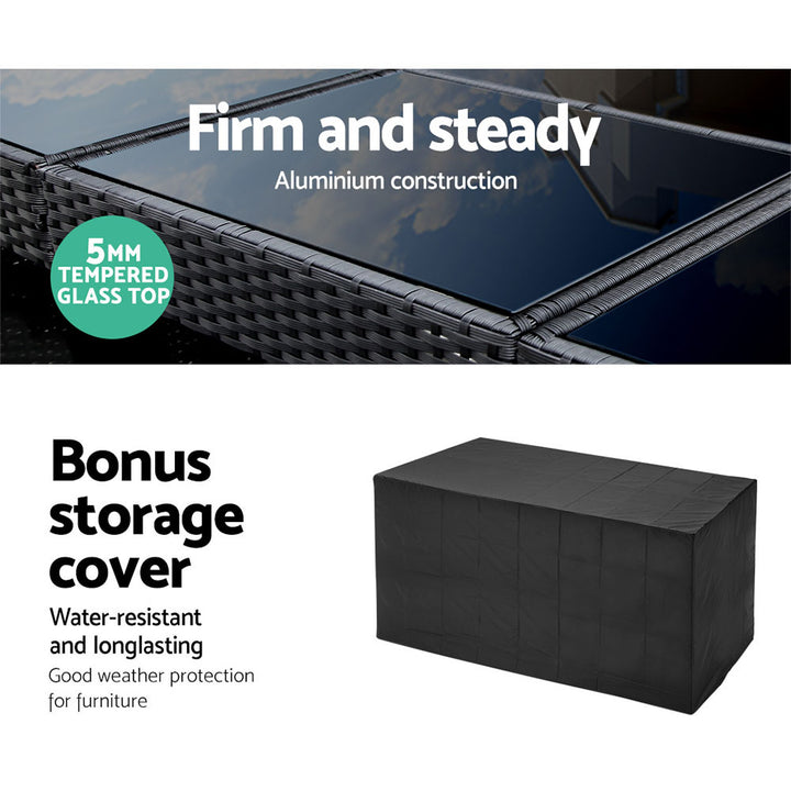 Elmer Outdoor Bar Table Set (5 Piece)