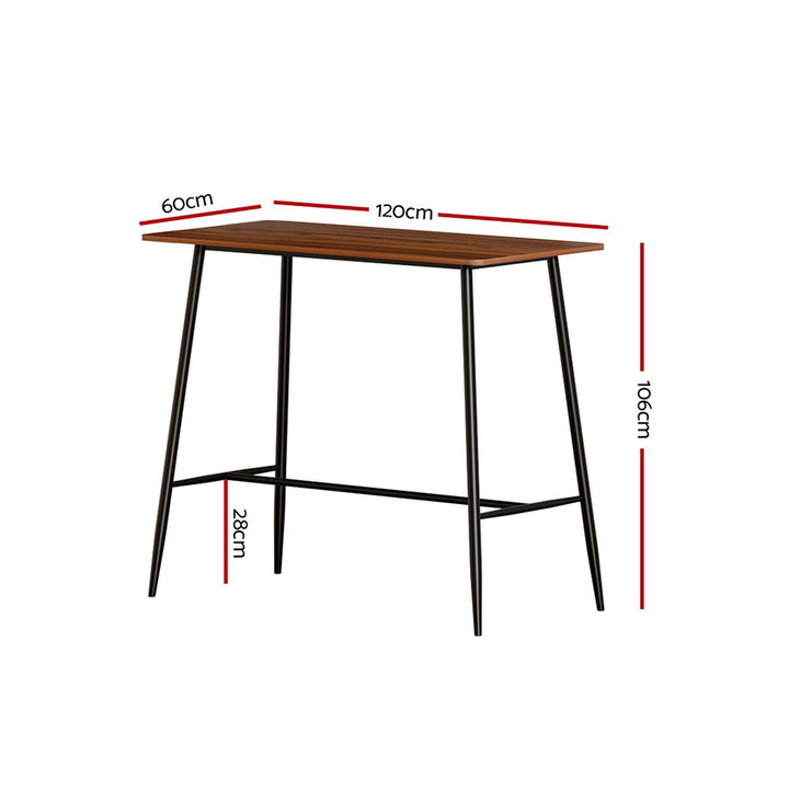 Halle Industrial Bar Table