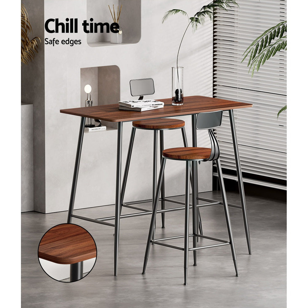 Halle Industrial Bar Table