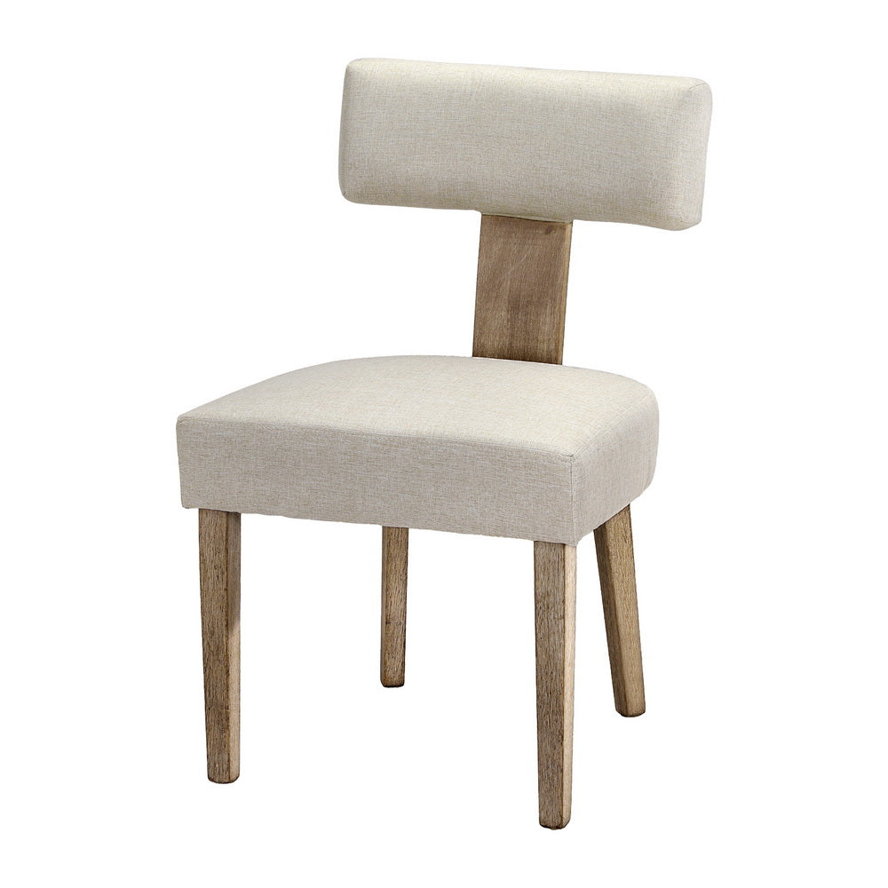 Artiss Fabric Kitchen Dining Chairs Designer (Set of 4) Beige