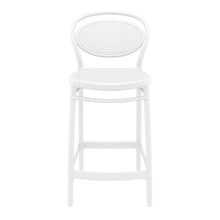 Load image into Gallery viewer, Outdoor Bar Stools - Nova Outdoor Counter Stool White 65cm