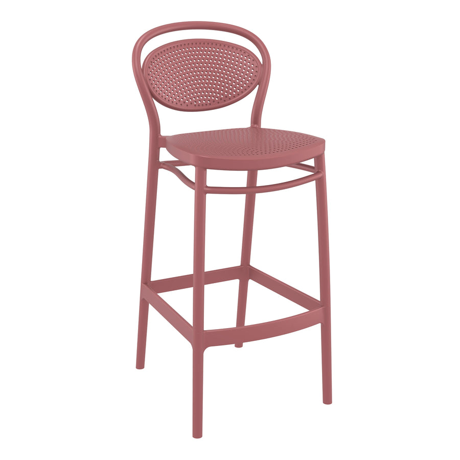 Outdoor Bar Stools - Nova Outdoor Bar Stool Marsala 75cm