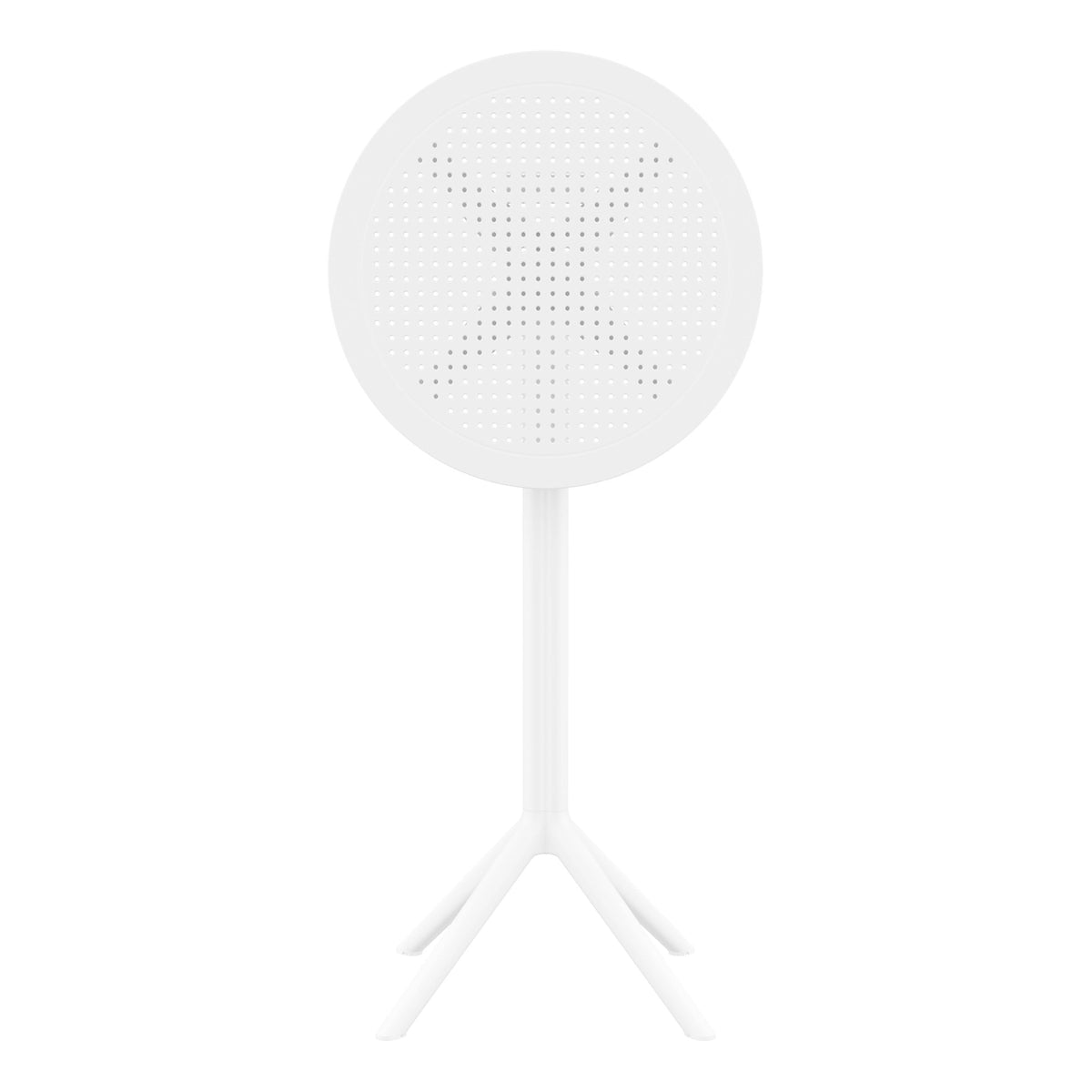 Buy Mika Outdoor Bar Table (Round Top) White Bar Stool Home