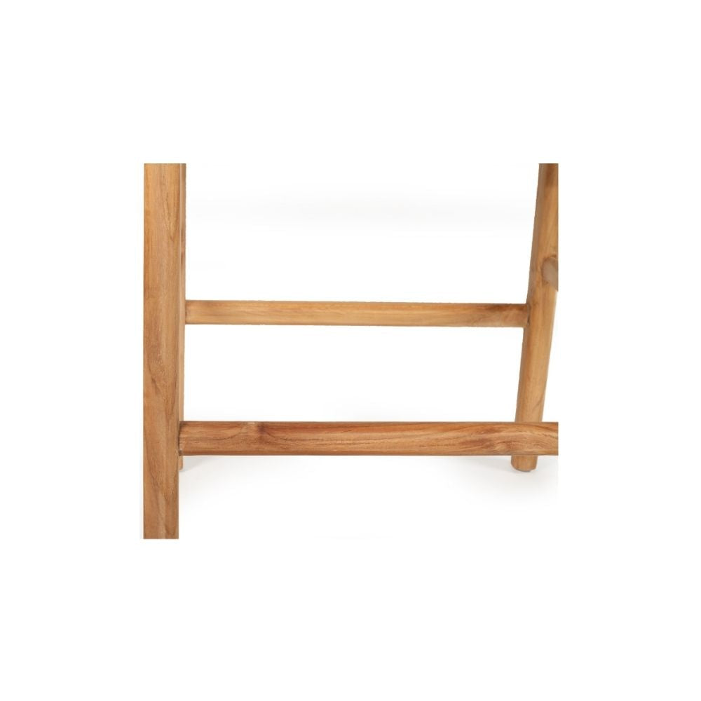 Bar Stools - Karina Leather Counter Stool (Woven) Natural 65cm