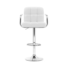 Load image into Gallery viewer, Bar Stools - Noa Leather Bar Stool Swivel (Set Of 4) White