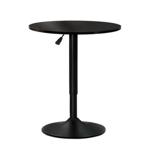 Outdoor Bar Tables - Oden Outdoor Bar Table Adjustable Height Black