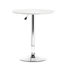 Load image into Gallery viewer, Outdoor Bar Tables - Oden Outdoor Bar Table Adjustable Height White