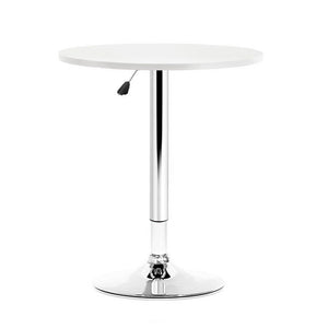 Outdoor Bar Tables - Oden Outdoor Bar Table Adjustable Height White