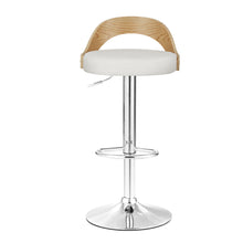 Load image into Gallery viewer, Bar Stools - Oliver Leather Bar Stool Swivel (Set Of 2) White