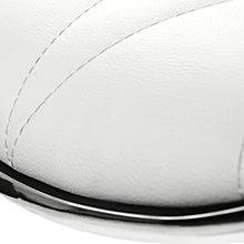 Load image into Gallery viewer, Ruby Leather Bar Stool Swivel (Set of 4) White