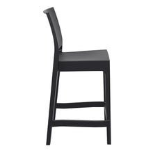 Load image into Gallery viewer, Outdoor Bar Stools - Canyon Outdoor Counter Stool Black 65cm