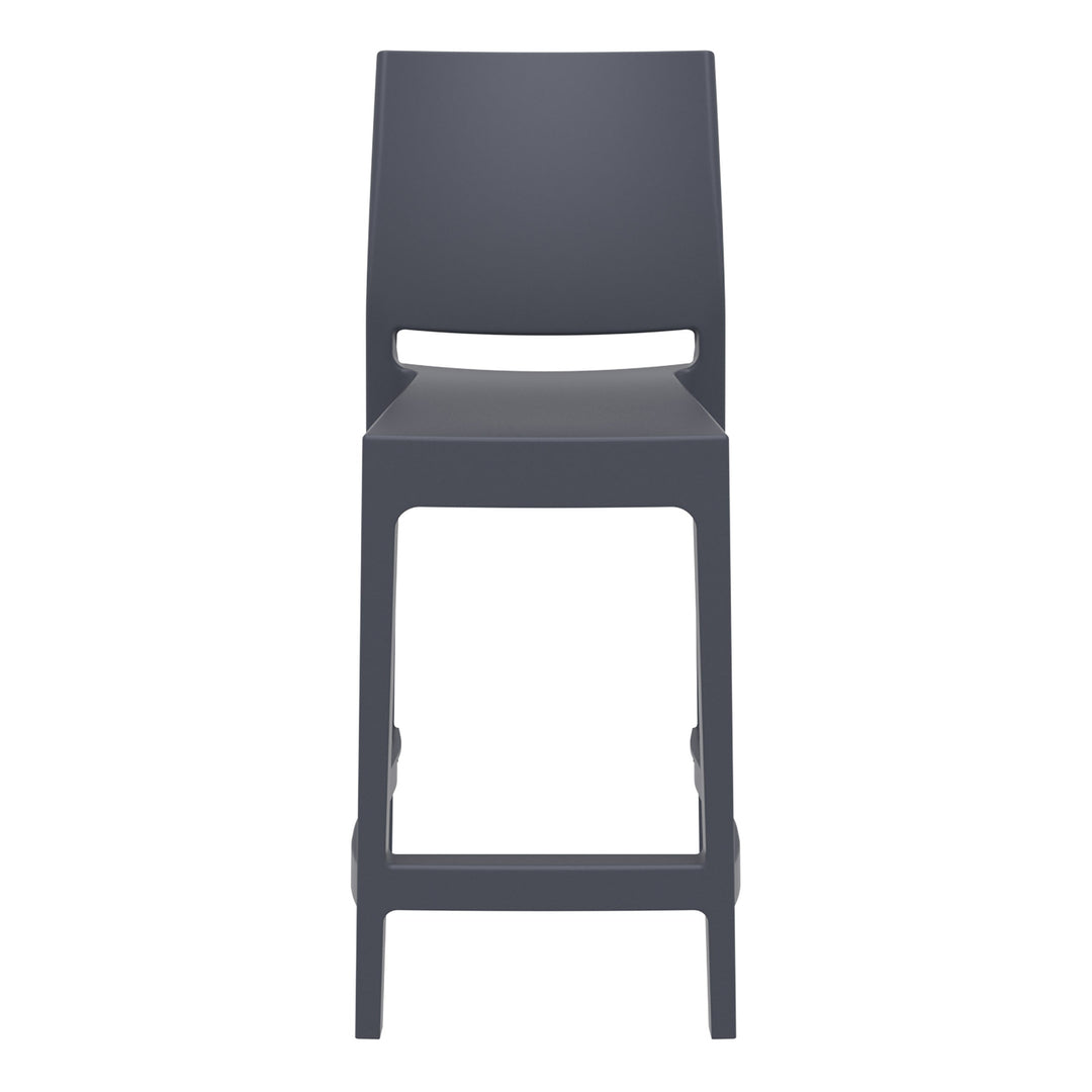 Outdoor Bar Stools - Canyon Outdoor Counter Stool Anthracite 65cm