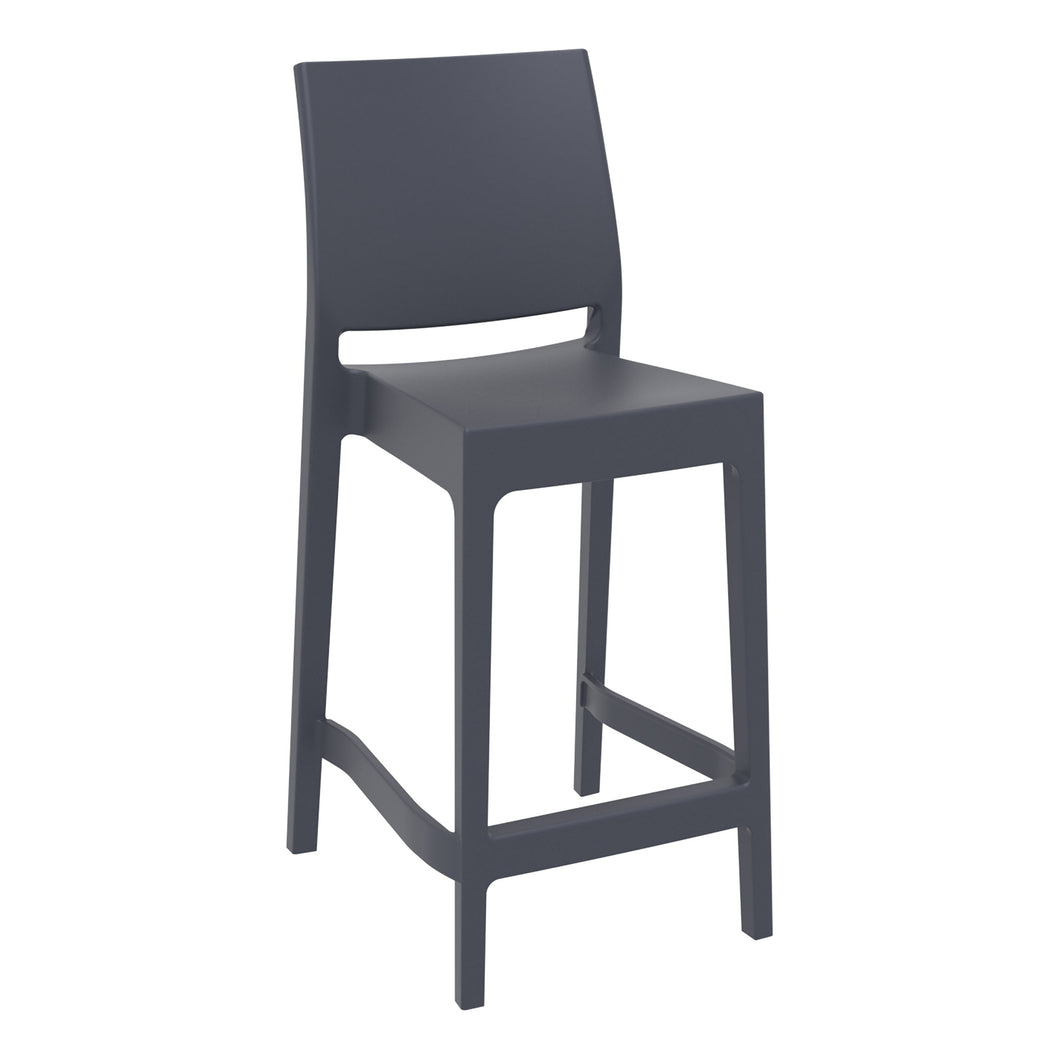 Outdoor Bar Stools - Canyon Outdoor Counter Stool Anthracite 65cm