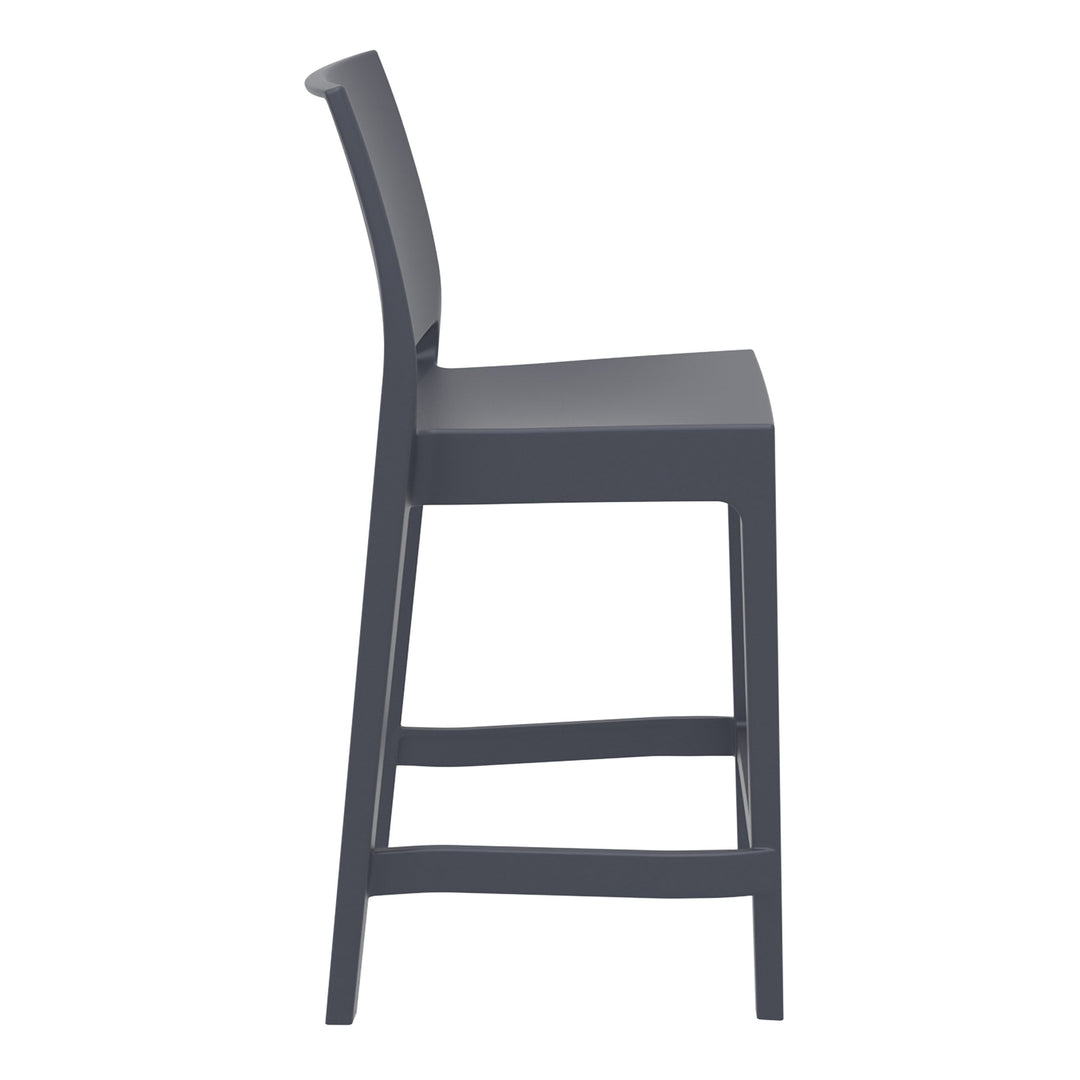 Outdoor Bar Stools - Canyon Outdoor Counter Stool Anthracite 65cm