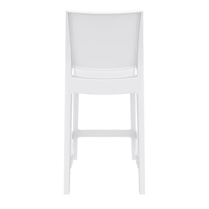 Outdoor Bar Stools - Canyon Outdoor Counter Stool White 65cm