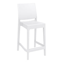 Load image into Gallery viewer, Outdoor Bar Stools - Canyon Outdoor Counter Stool White 65cm