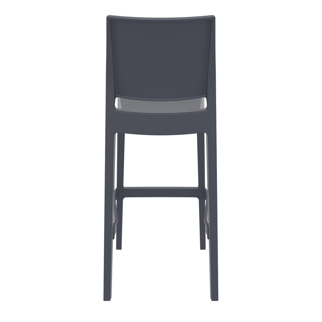 Outdoor Bar Stools - Canyon Outdoor Bar Stool Anthracite 75cm