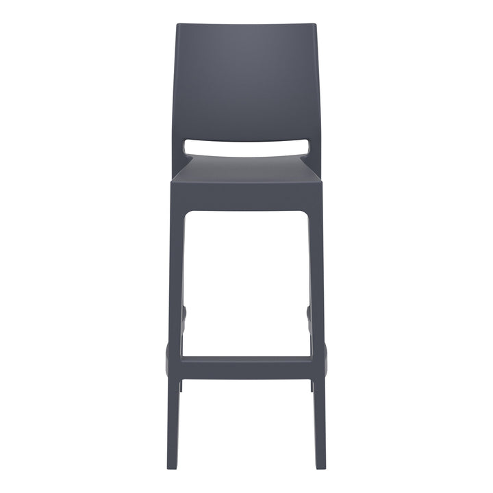 Outdoor Bar Stools - Canyon Outdoor Bar Stool Anthracite 75cm