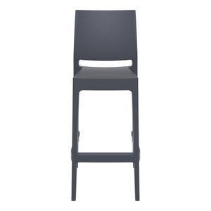 Outdoor Bar Stools - Canyon Outdoor Bar Stool Anthracite 75cm