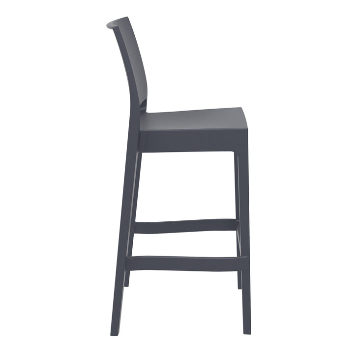 Outdoor Bar Stools - Canyon Outdoor Bar Stool Anthracite 75cm