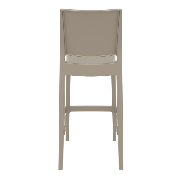 Outdoor Bar Stools - Canyon Outdoor Bar Stool Taupe 75cm
