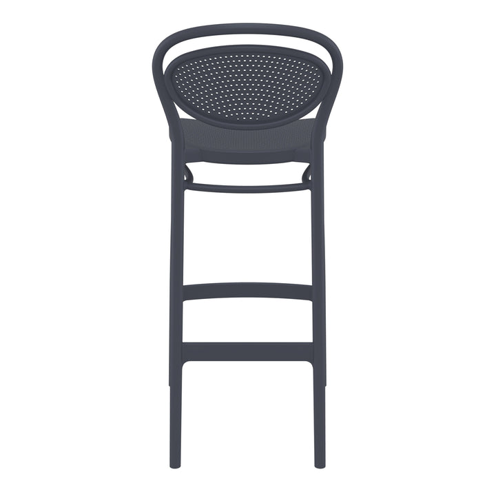 Outdoor Bar Stools - Nova Outdoor Bar Stool Anthracite 75cm