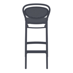 Outdoor Bar Stools - Nova Outdoor Bar Stool Anthracite 75cm