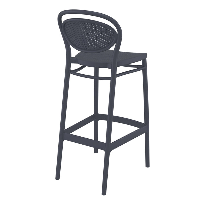 Outdoor Bar Stools - Nova Outdoor Bar Stool Anthracite 75cm