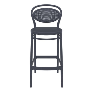 Outdoor Bar Stools - Nova Outdoor Bar Stool Anthracite 75cm