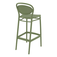 Load image into Gallery viewer, Outdoor Bar Stools - Nova Outdoor Bar Stool Olive Green 75cm