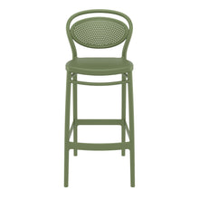 Load image into Gallery viewer, Outdoor Bar Stools - Nova Outdoor Bar Stool Olive Green 75cm