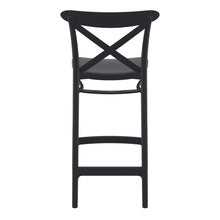 Load image into Gallery viewer, Outdoor Bar Stools - Cruz Outdoor Counter Stool Black 65cm