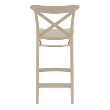 Load image into Gallery viewer, Outdoor Bar Stools - Cruz Outdoor Counter Stool Taupe 65cm