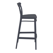 Load image into Gallery viewer, Outdoor Bar Stools - Cruz Outdoor Bar Stool Anthracite 75cm