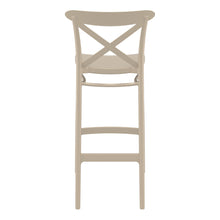 Load image into Gallery viewer, Outdoor Bar Stools - Cruz Outdoor Bar Stool Taupe 75cm