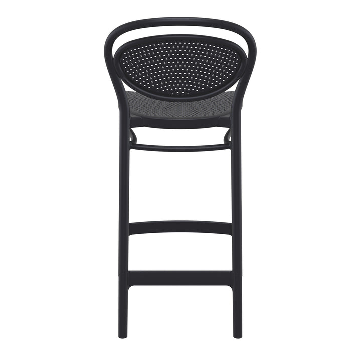 Outdoor Bar Stools - Nova Outdoor Counter Stool Black 65cm